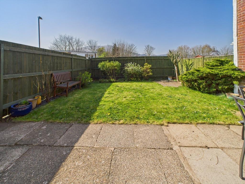 Rear garden