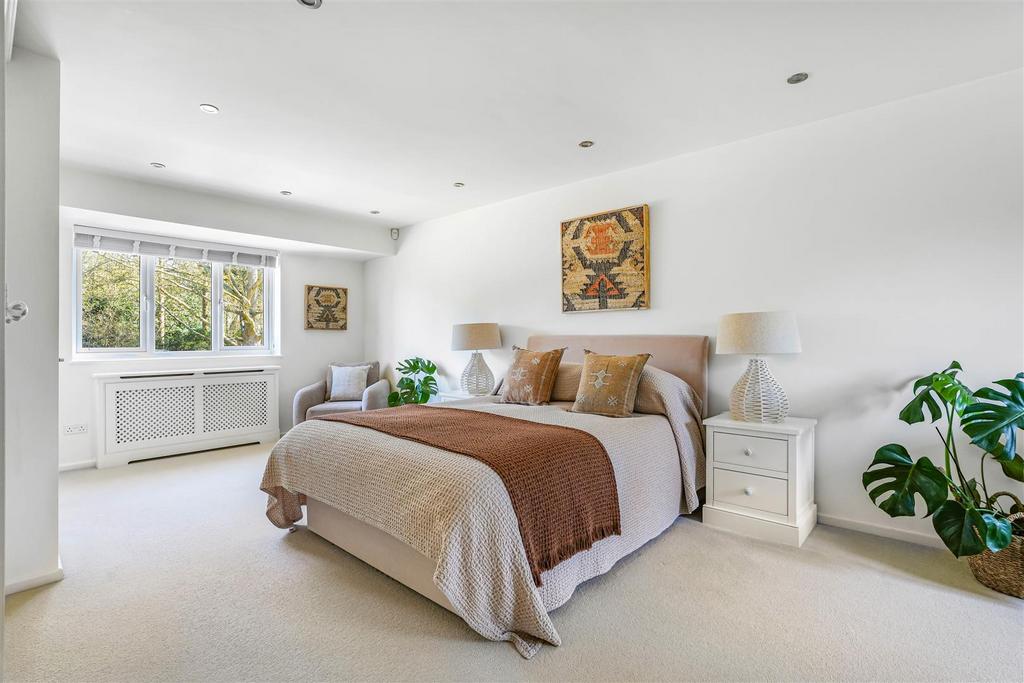 Master bedroom suite