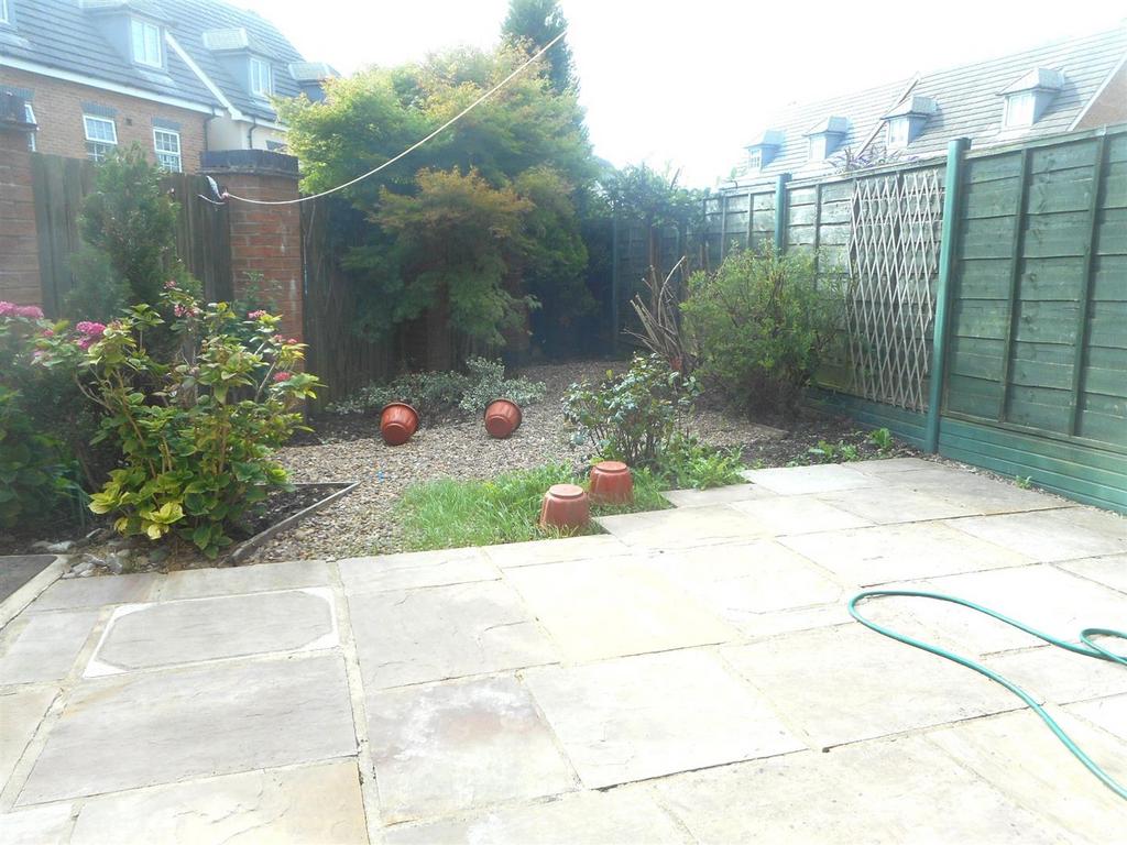 Rear garden