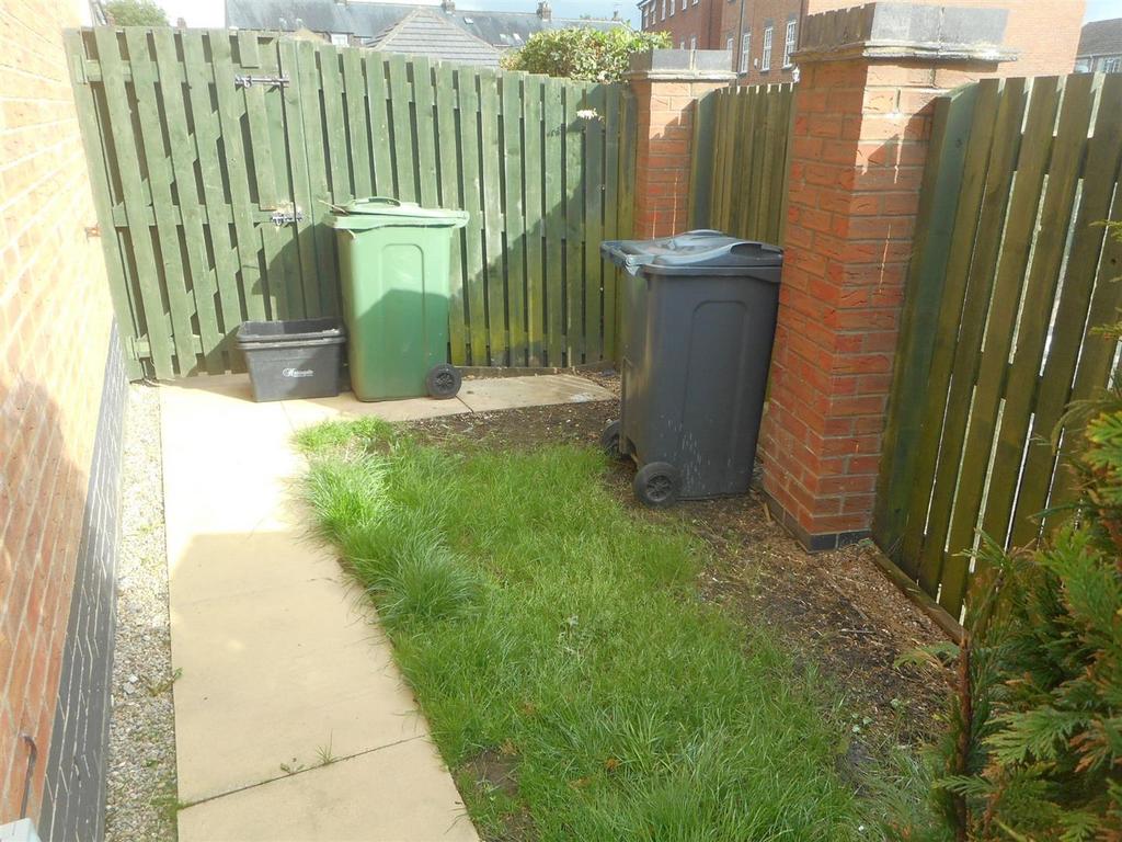 Rear garden