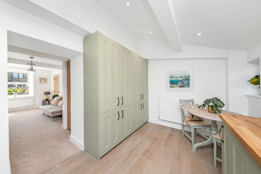Open plan dining kitchen