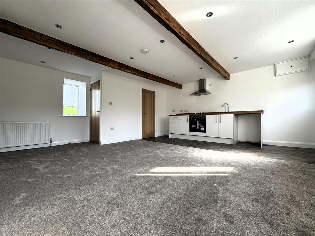 Open plan to rear