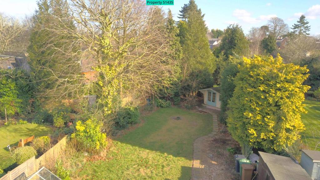Rear garden