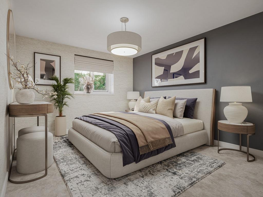 A generous double bedroom offers a the perfect...