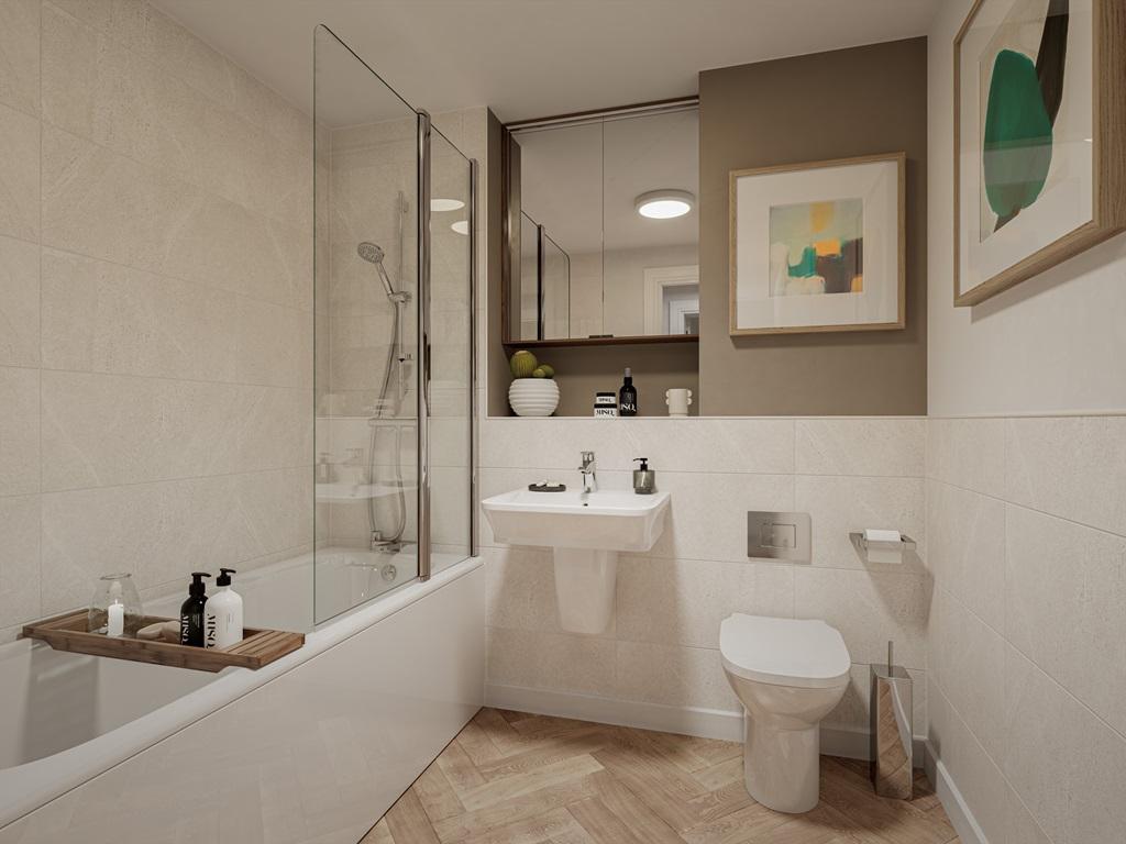 A stylish bathroom makes everyday living easy...