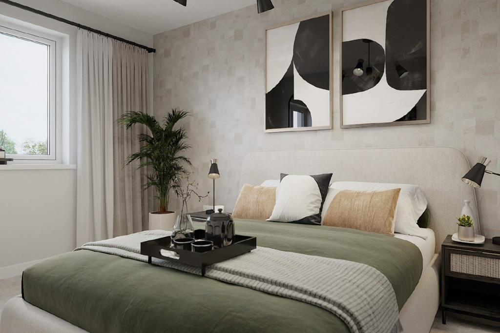 This apartment has two bedrooms