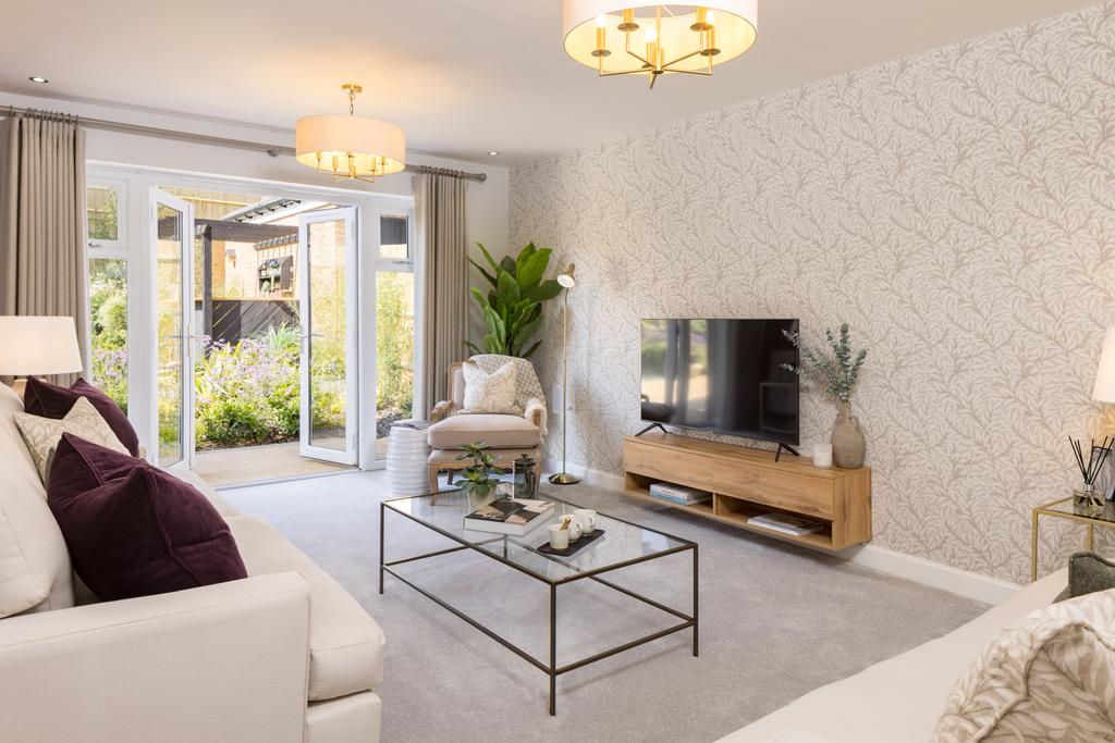Donnington Heights Manning Show Home Lounge