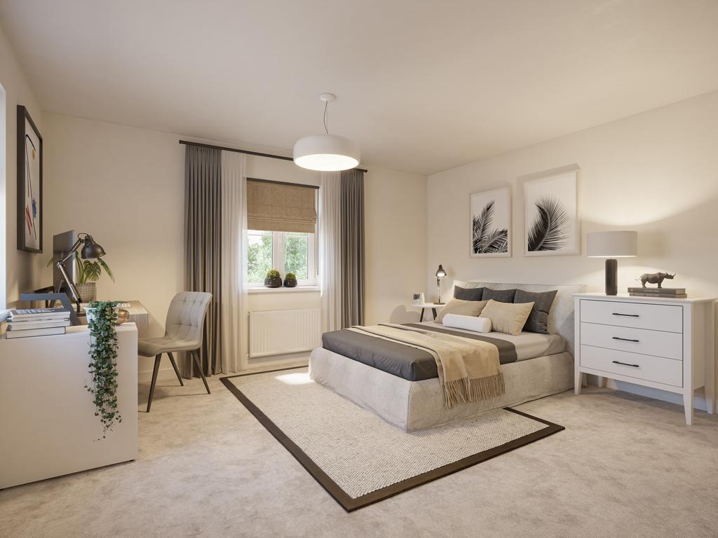 David Wilson Homes Drayton Bedroom