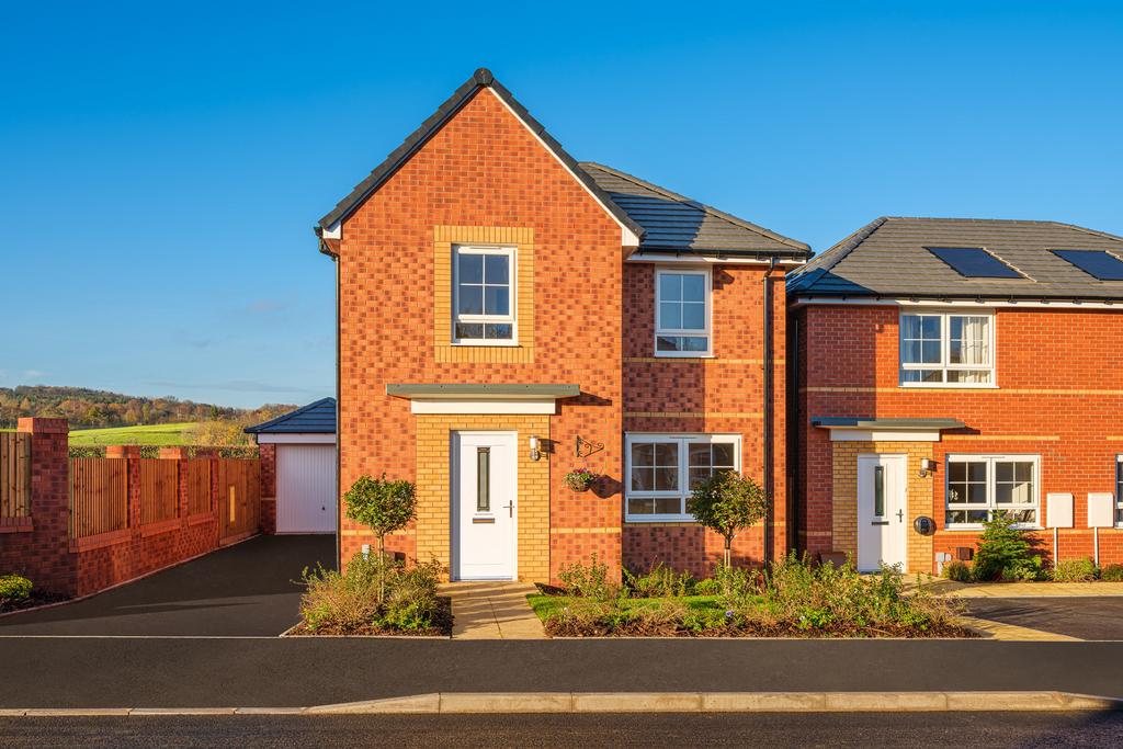 Exterior view of our 4 bed Kingsley home