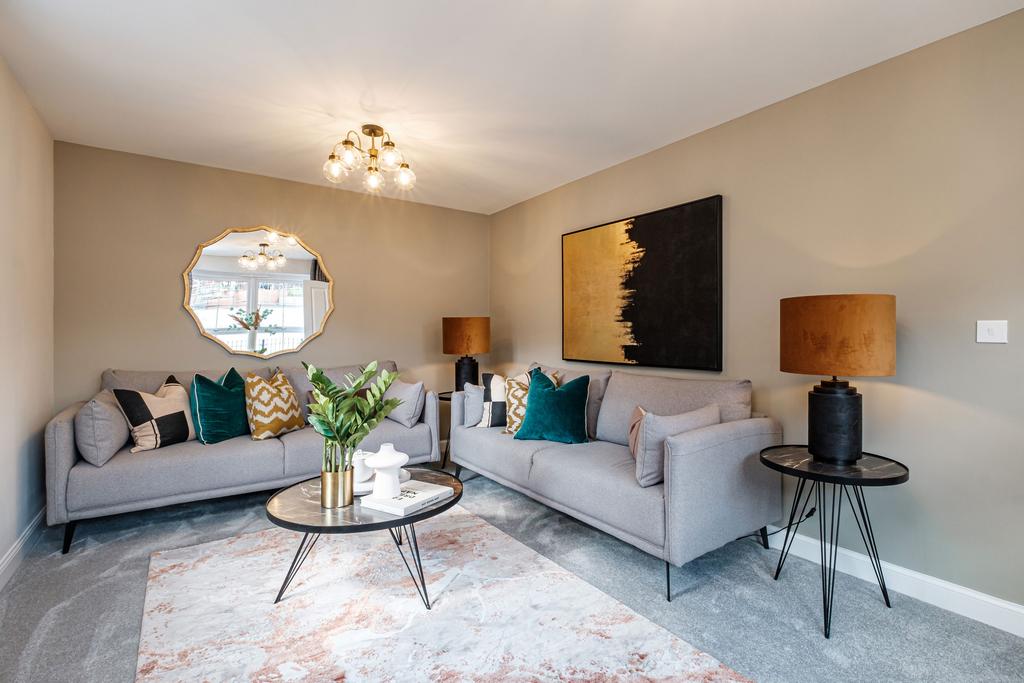 Interior view of the lounge in our 3 bed...