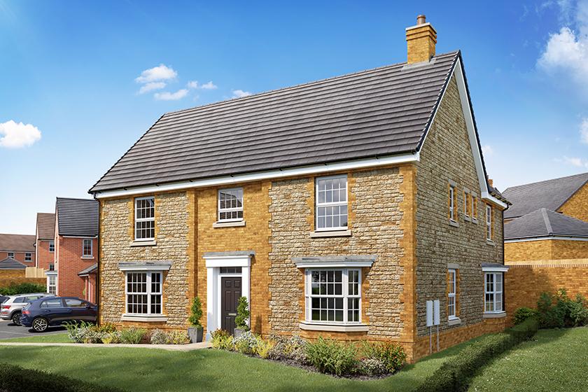 External CGI of the earlswood house type at...