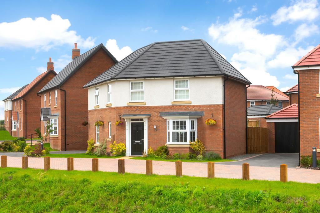 External view of the four bedroom Ashington