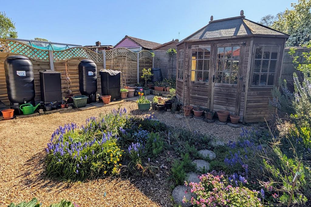 Rear garden