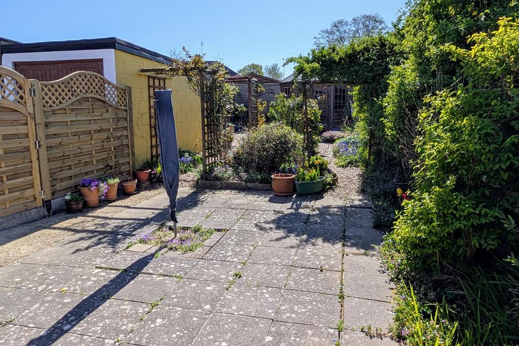 Rear garden