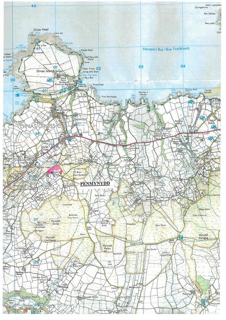 Penmynydd Landranger Plan.jpg