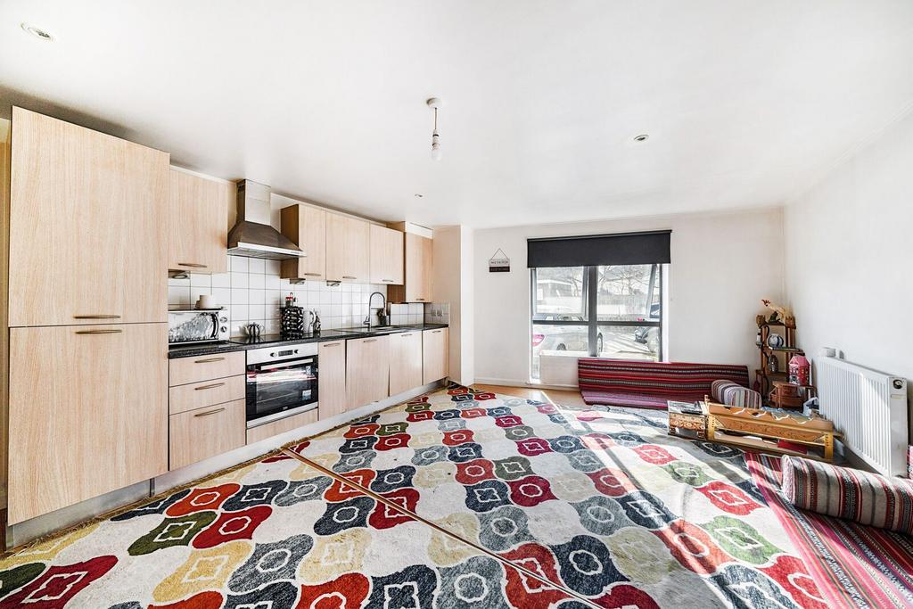 Open-plan living area, open plan living