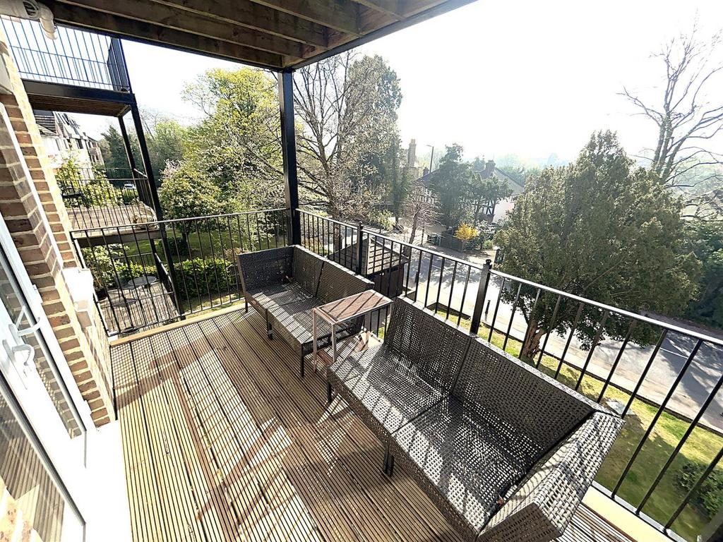 Private balcony