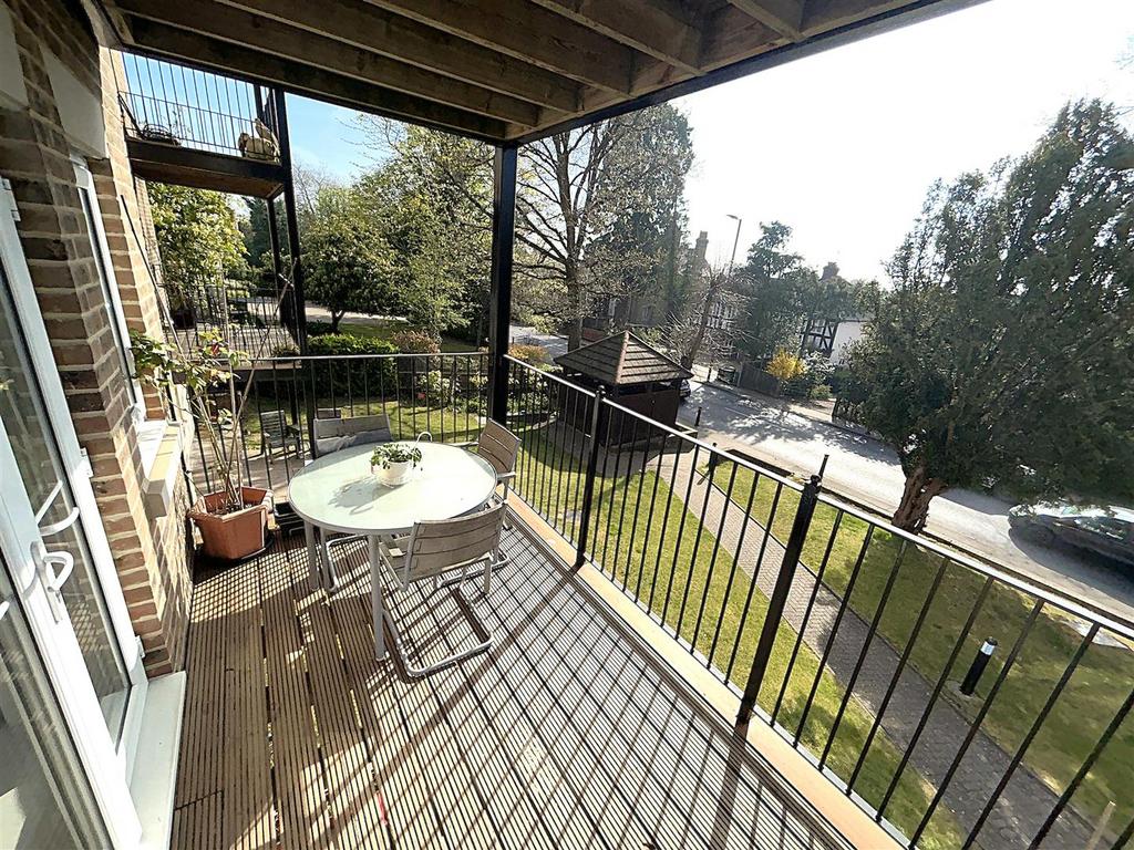Private balcony