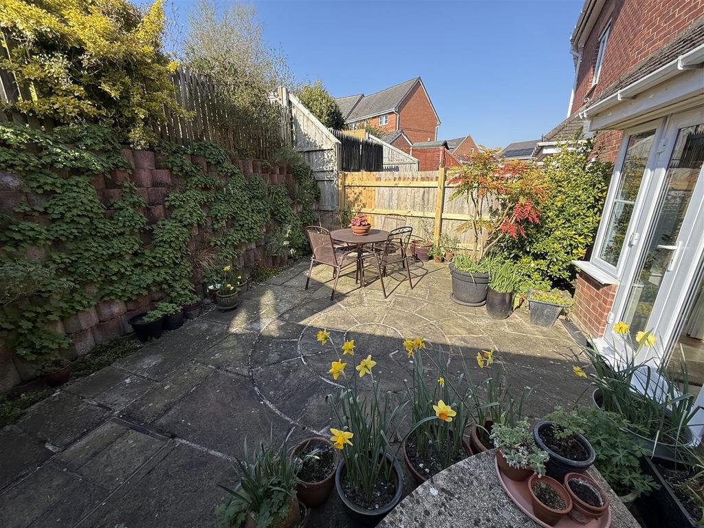 Rear garden