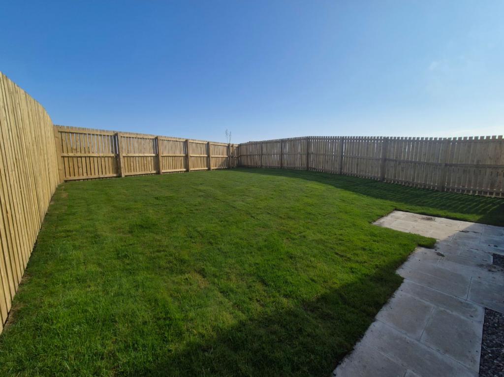 Rear garden