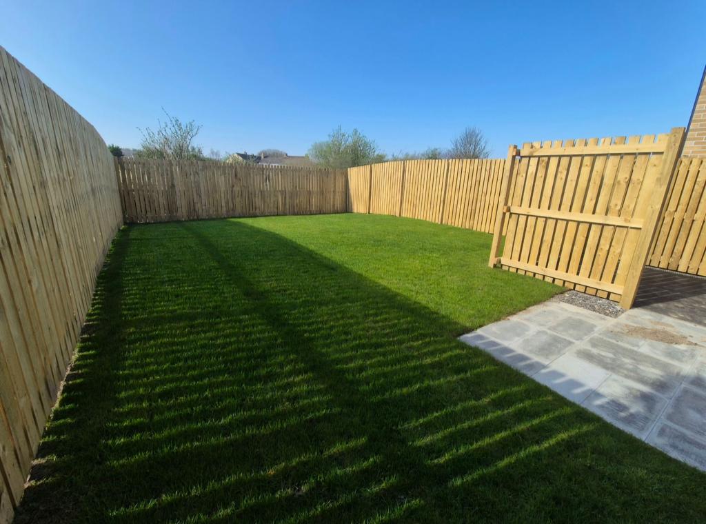 Rear garden