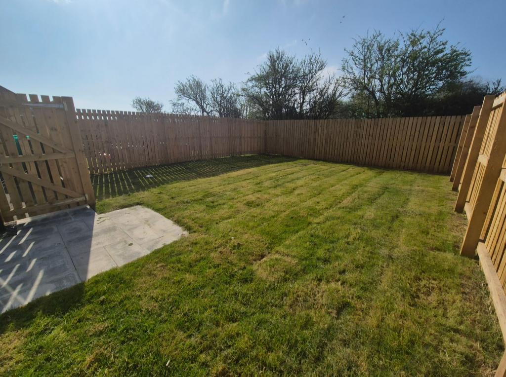 Rear garden