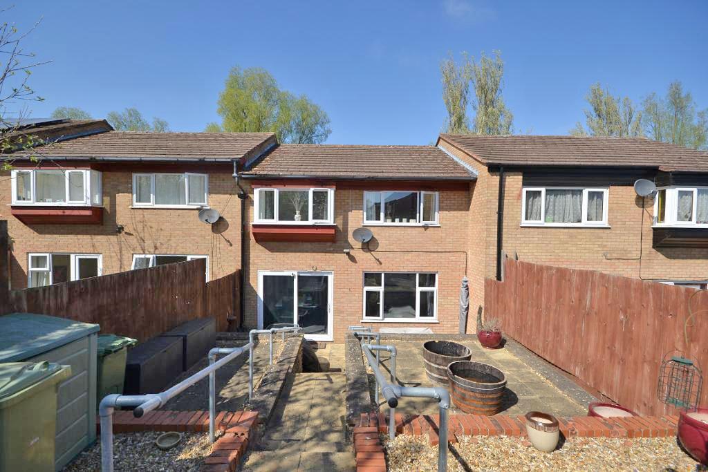 Rear of property