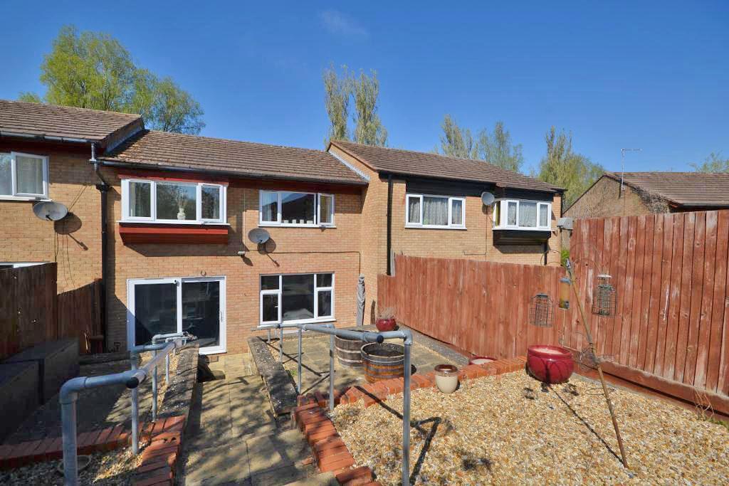 Rear of property