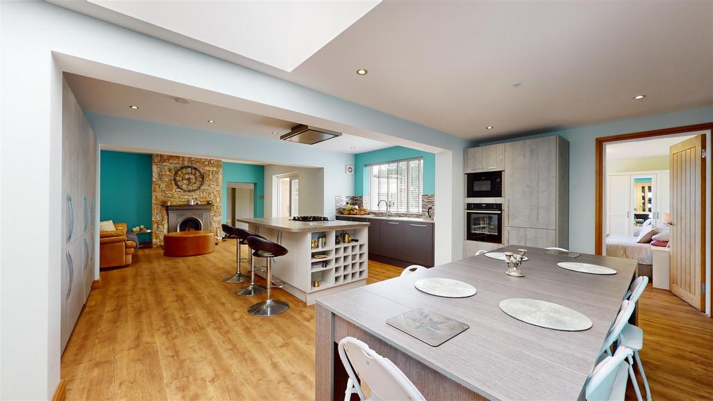 Kitchen/family/dining room