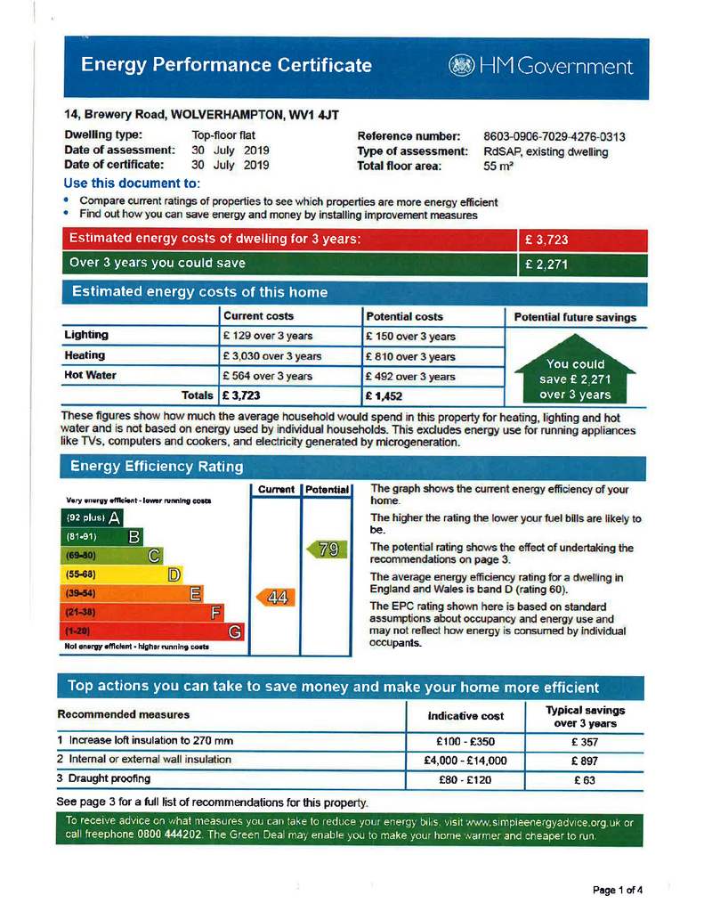 EPC Certificate