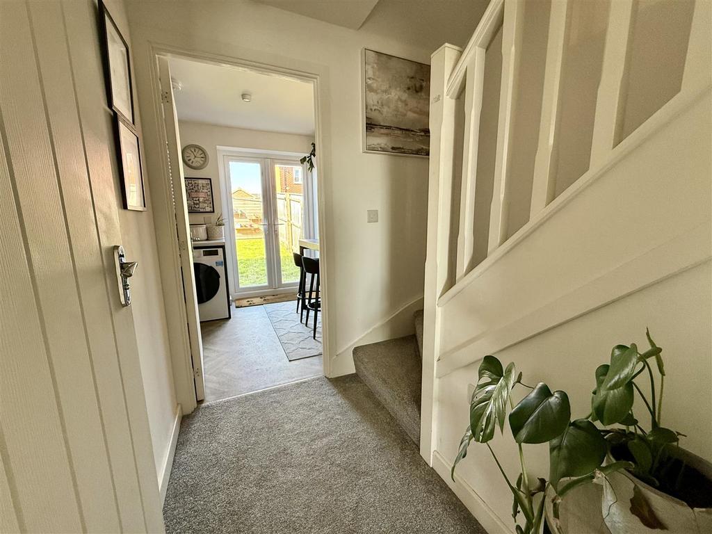 Rear hallway