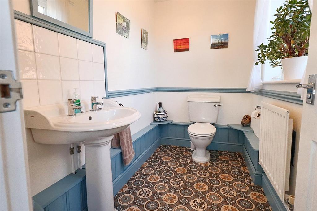 Downstairs cloakroom