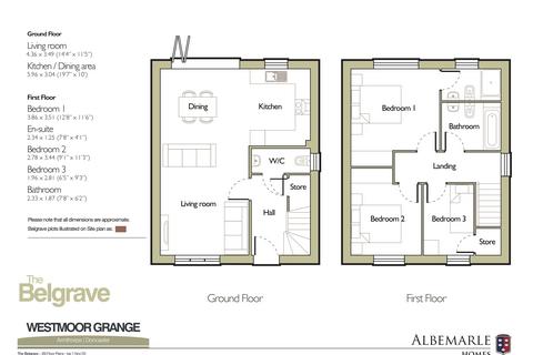 3 bedroom detached house for sale, Plot 296, The Belgrave at Westmoor Grange, Pinder Road DN3