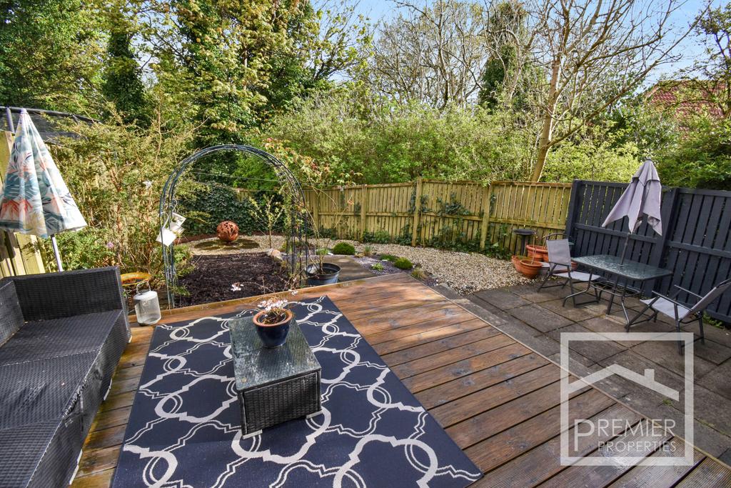 Rear garden