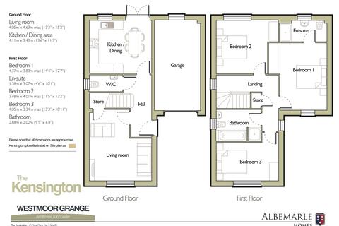 3 bedroom detached house for sale, Plot 75, The Kensington at Westmoor Grange, 37 Hurst Avenue DN3