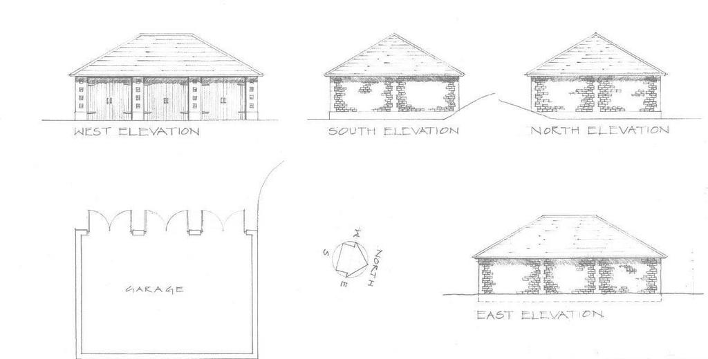 Artists impression of garage