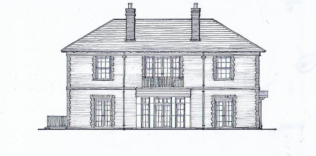 Artists impression - South elevation