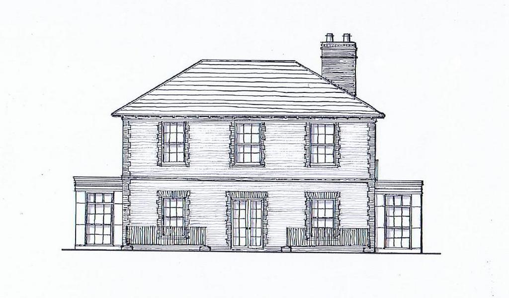 Artists impression - West elevation