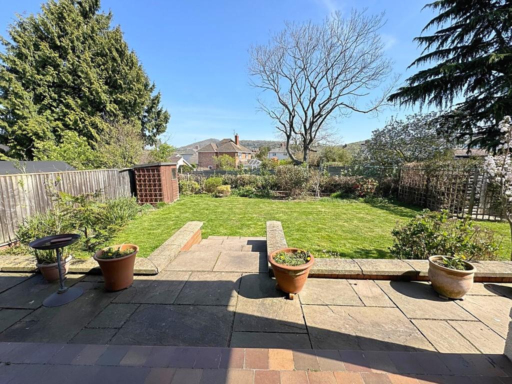 Rear garden from Lounge