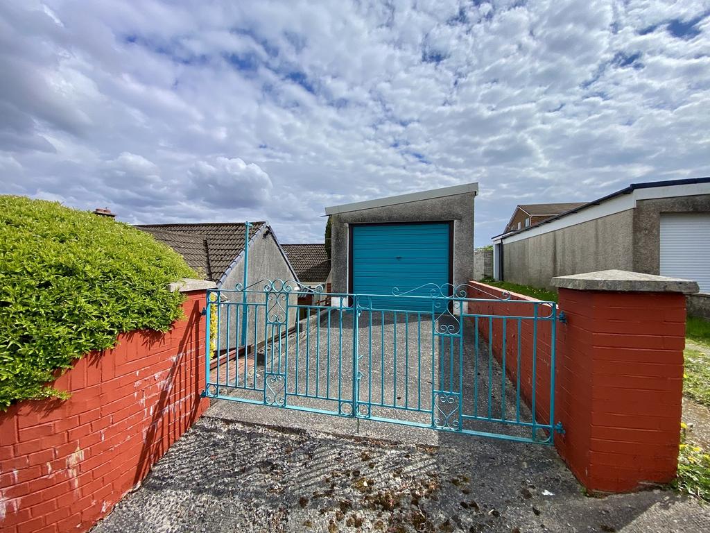 Driveway and garage