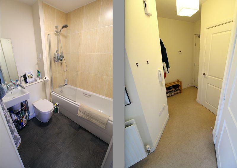 Bathroom and Hallway