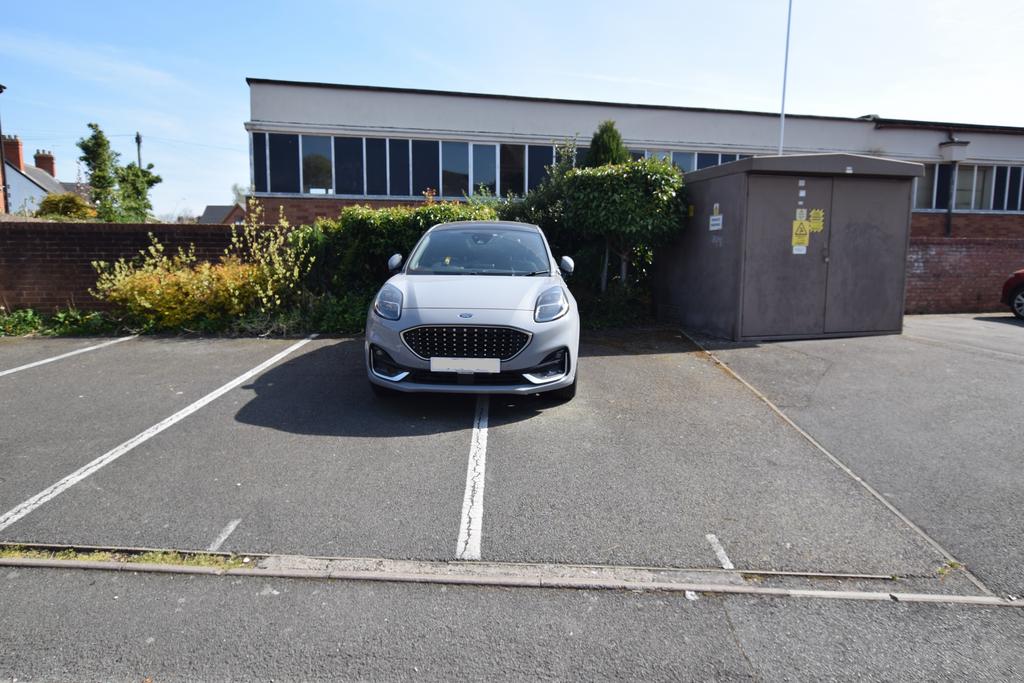 2 parking spaces