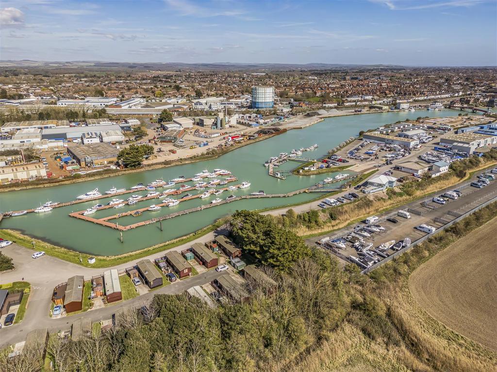 Plot 20 Littlehampton Marina-Aerials-Portico Market