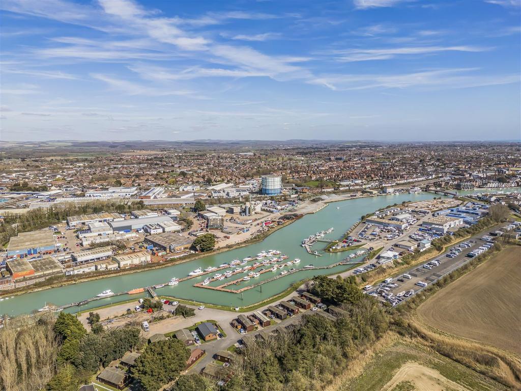 Plot 20 Littlehampton Marina-Aerials-Portico Market