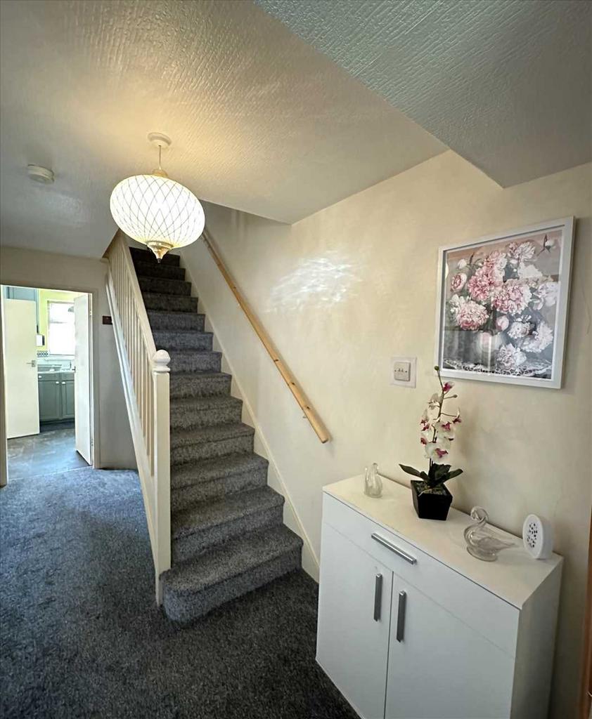 Front open porch: