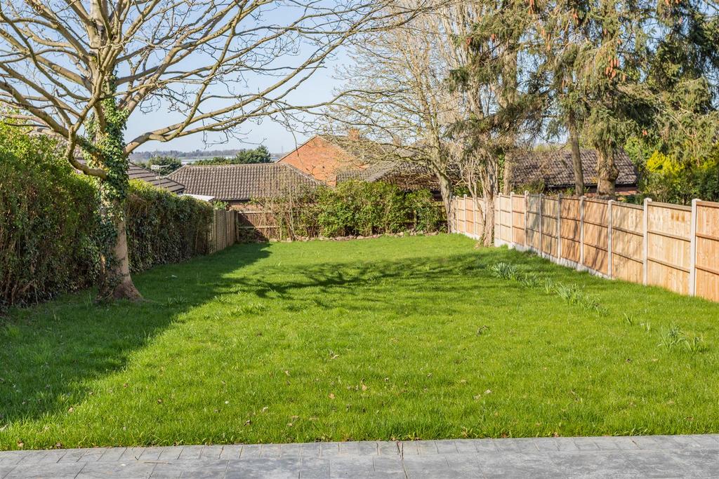 Rear garden