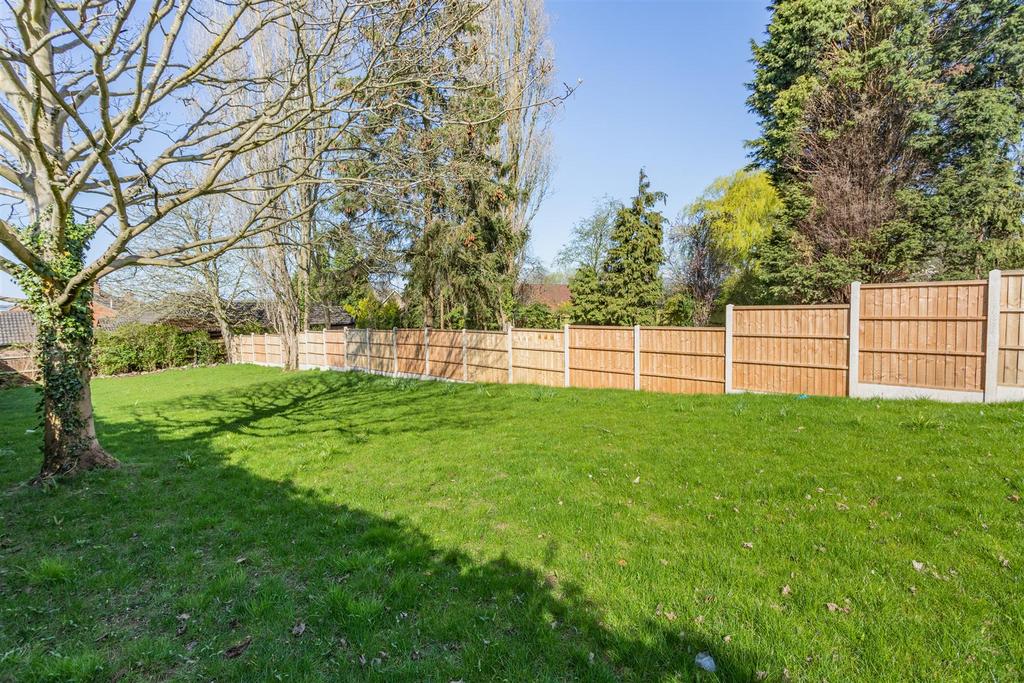 Rear garden