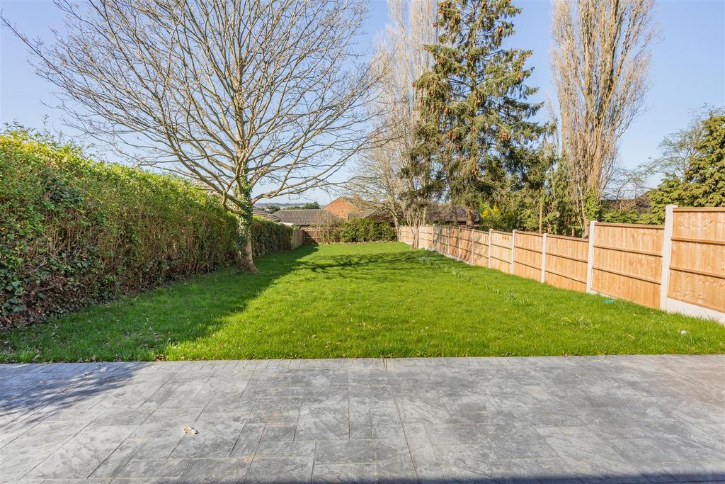 Rear garden