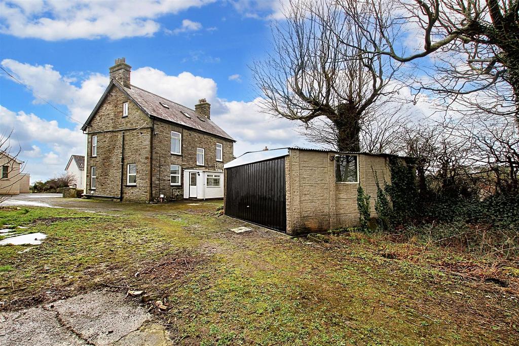 House and garage