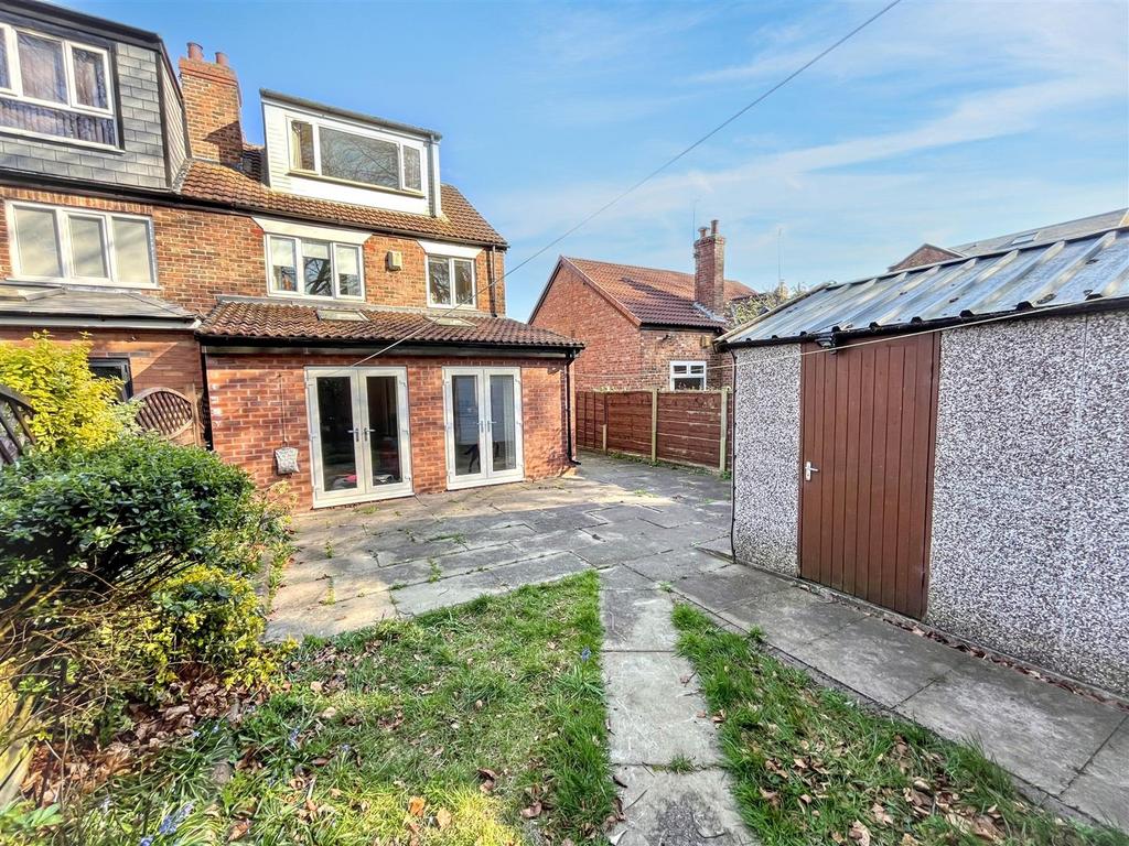 Rear of Property